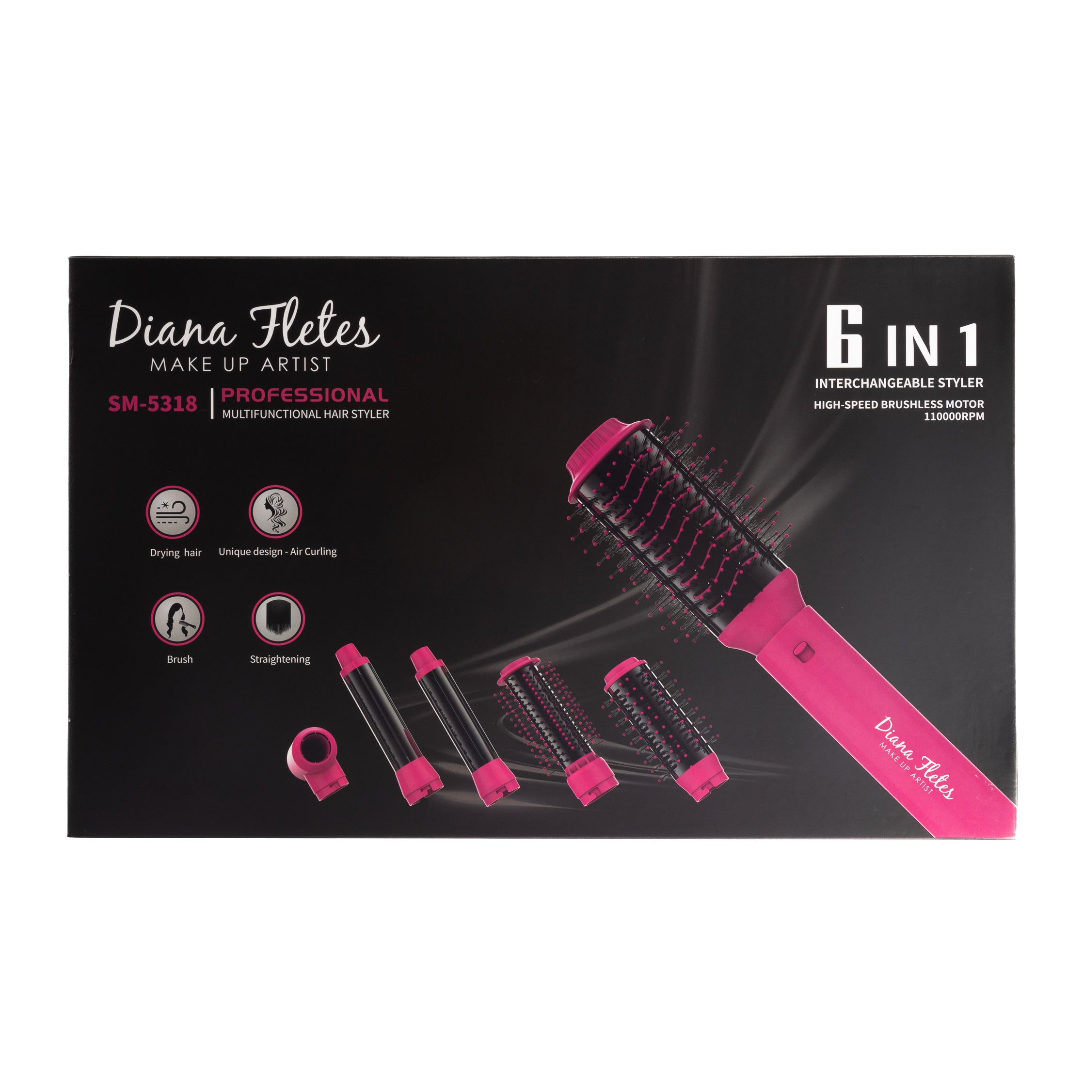 Multi - Estilizador Diana Fletes 6 Cabezas Premium