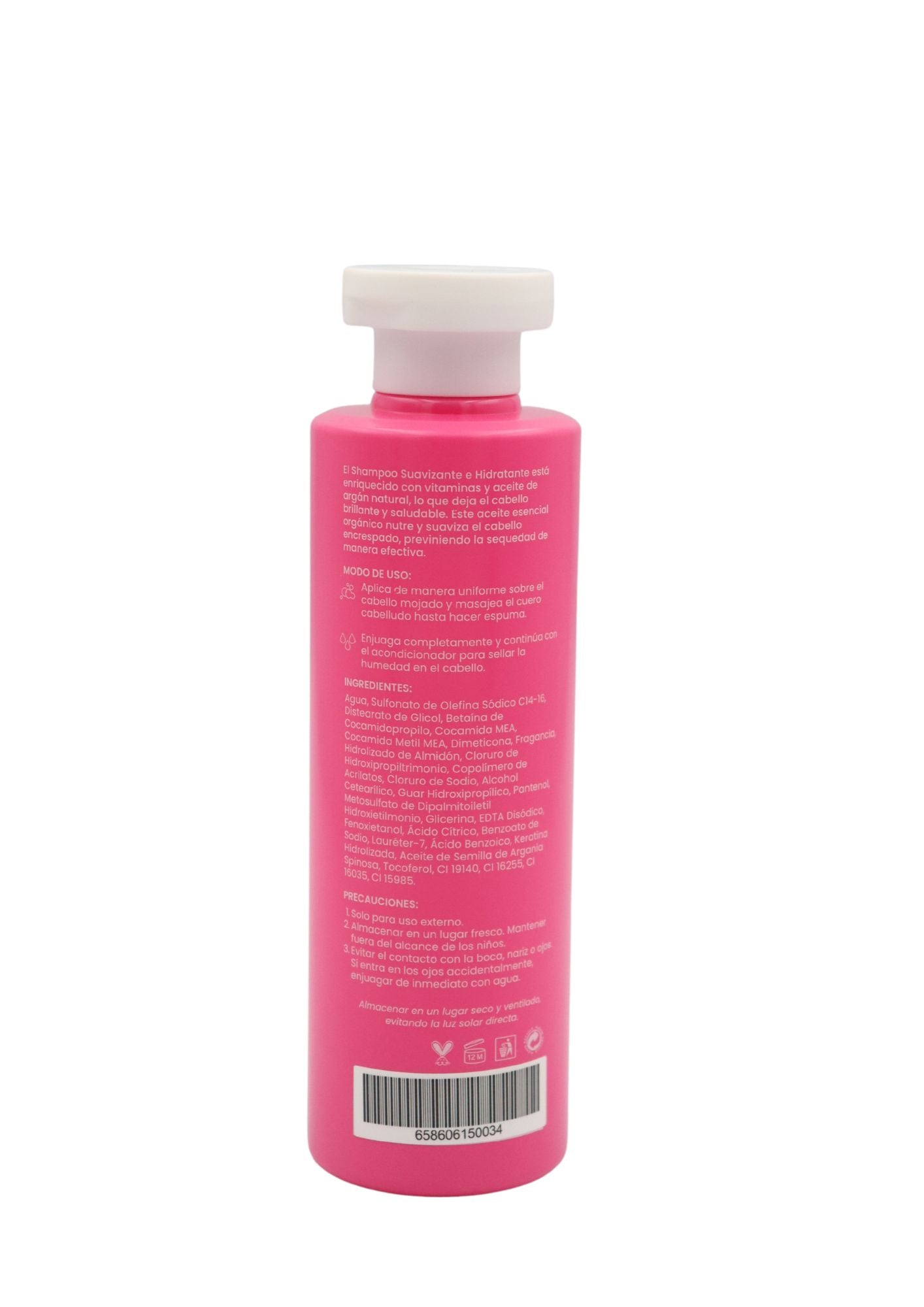 Shampoo Suavizante e Hidratante con Keretina