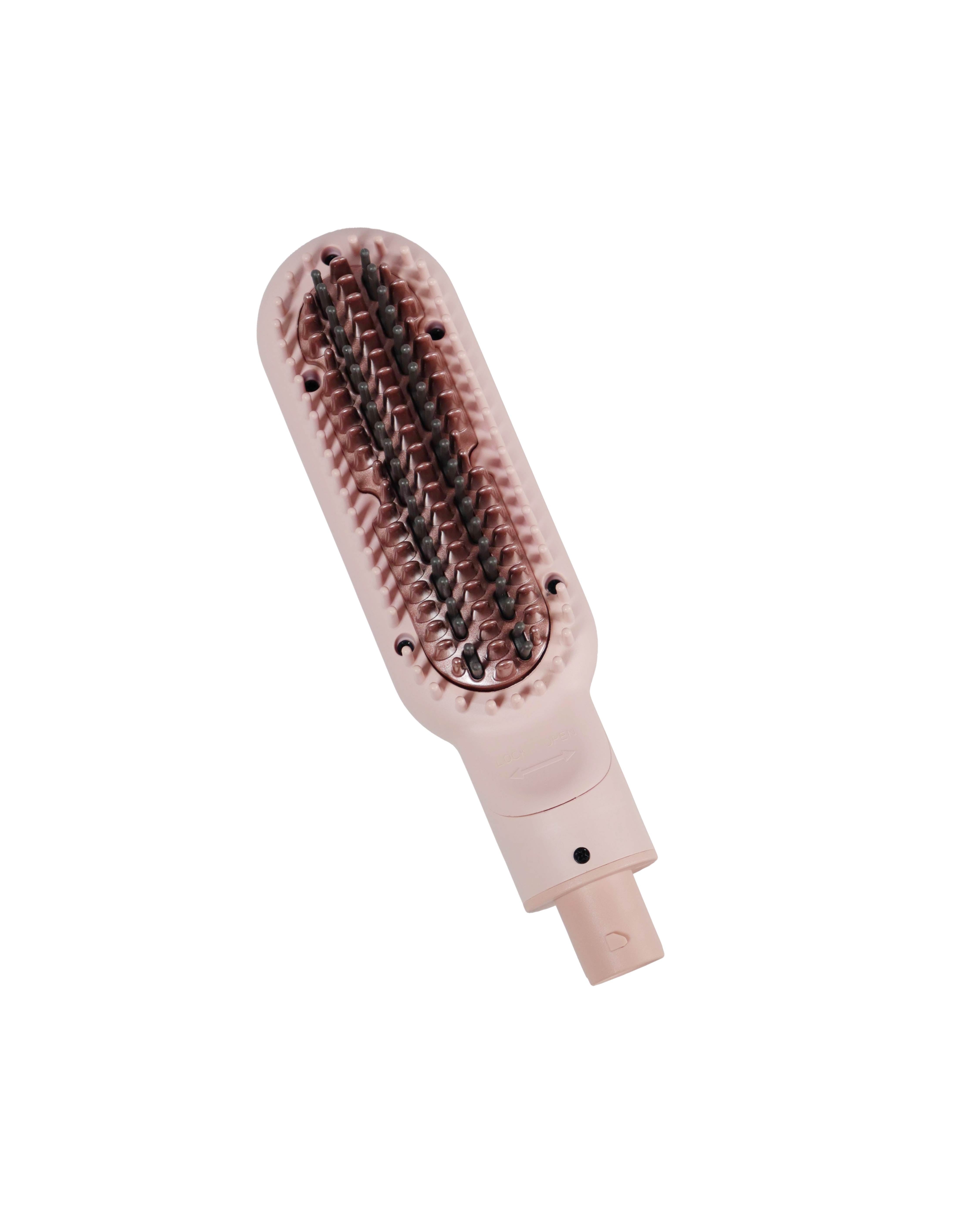 Set Plancha Profesional Infrarroja + Ferro 6 en 1 TITANIUM GALVANIZADO