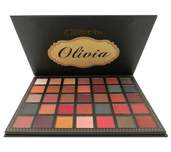 Paleta de sombras Olivia Beauty Cretions