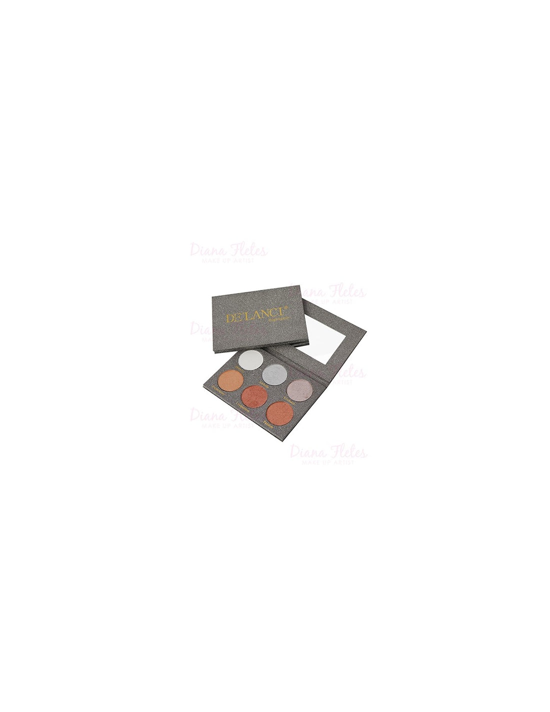 Paleta De Rubores, Iluminadores y Bronzer