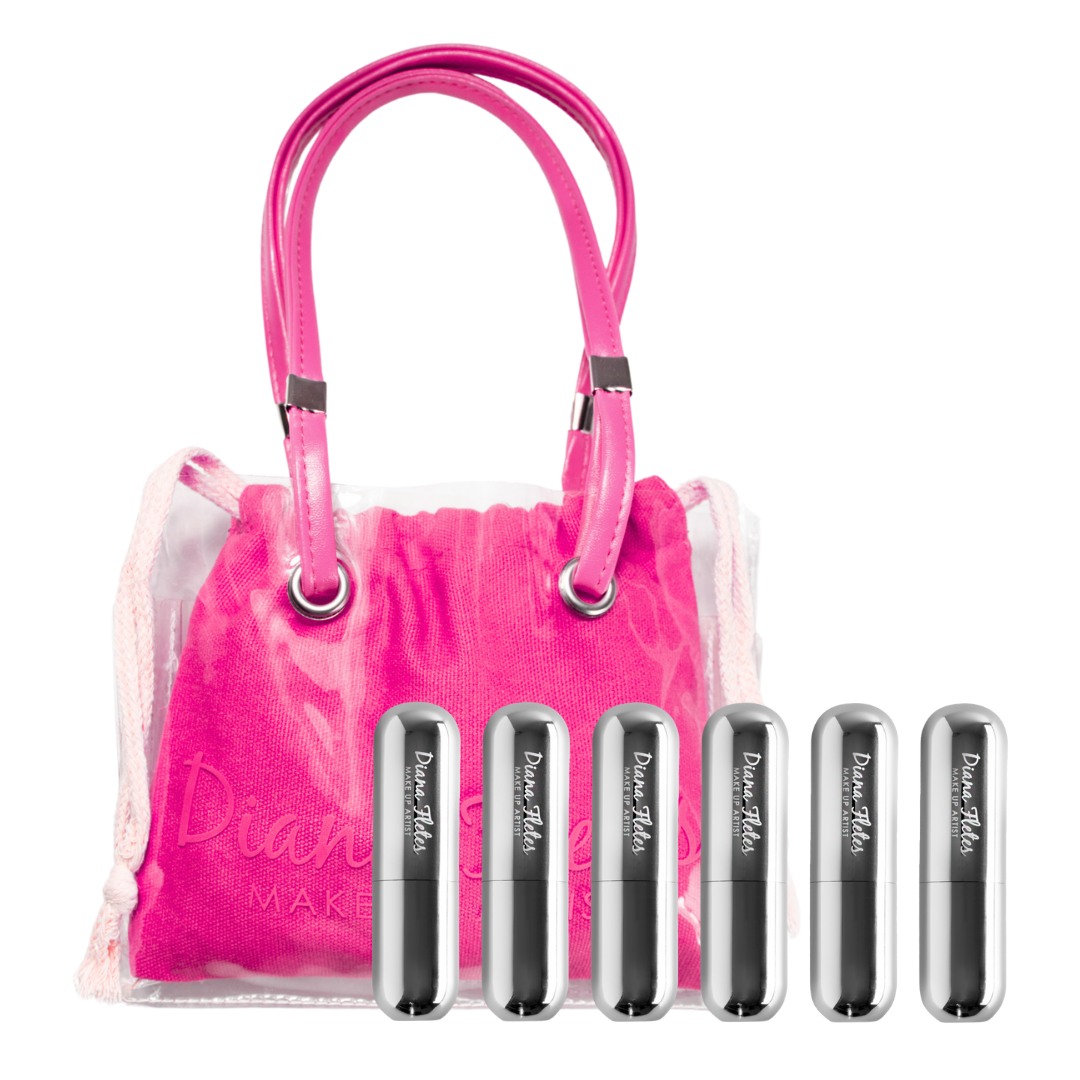 Silver Set Labiales en Barra Diana Fletes