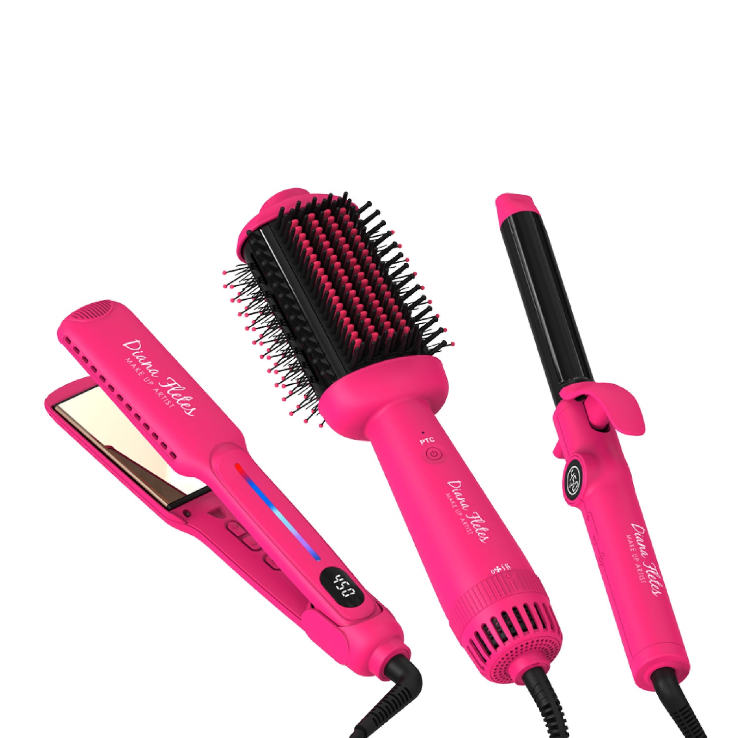 Set 3 en 1 Estilizado Profesional Pink