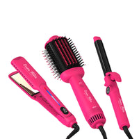Set 3 en 1 Estilizado Profesional Pink