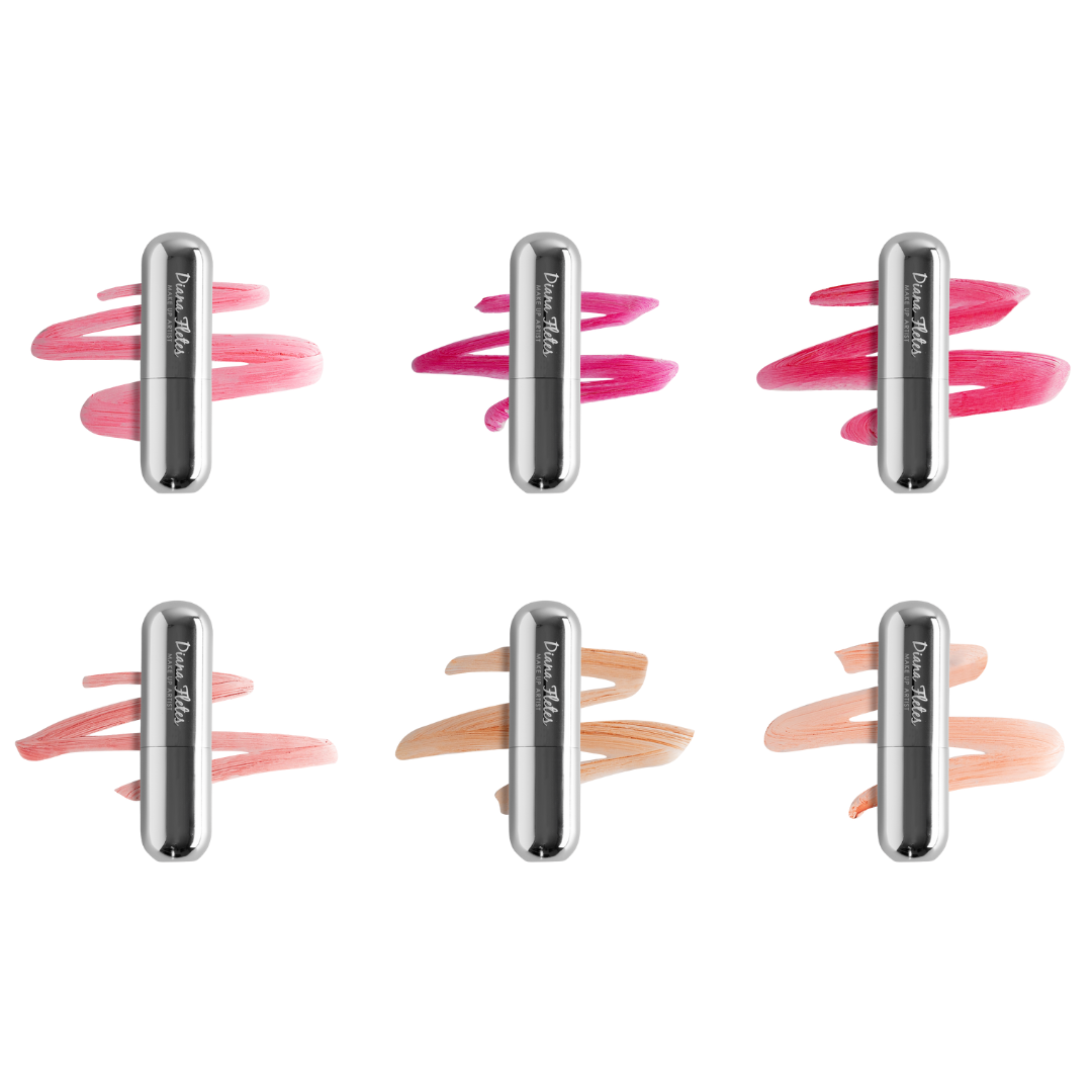 Silver Set Labiales en Barra Diana Fletes