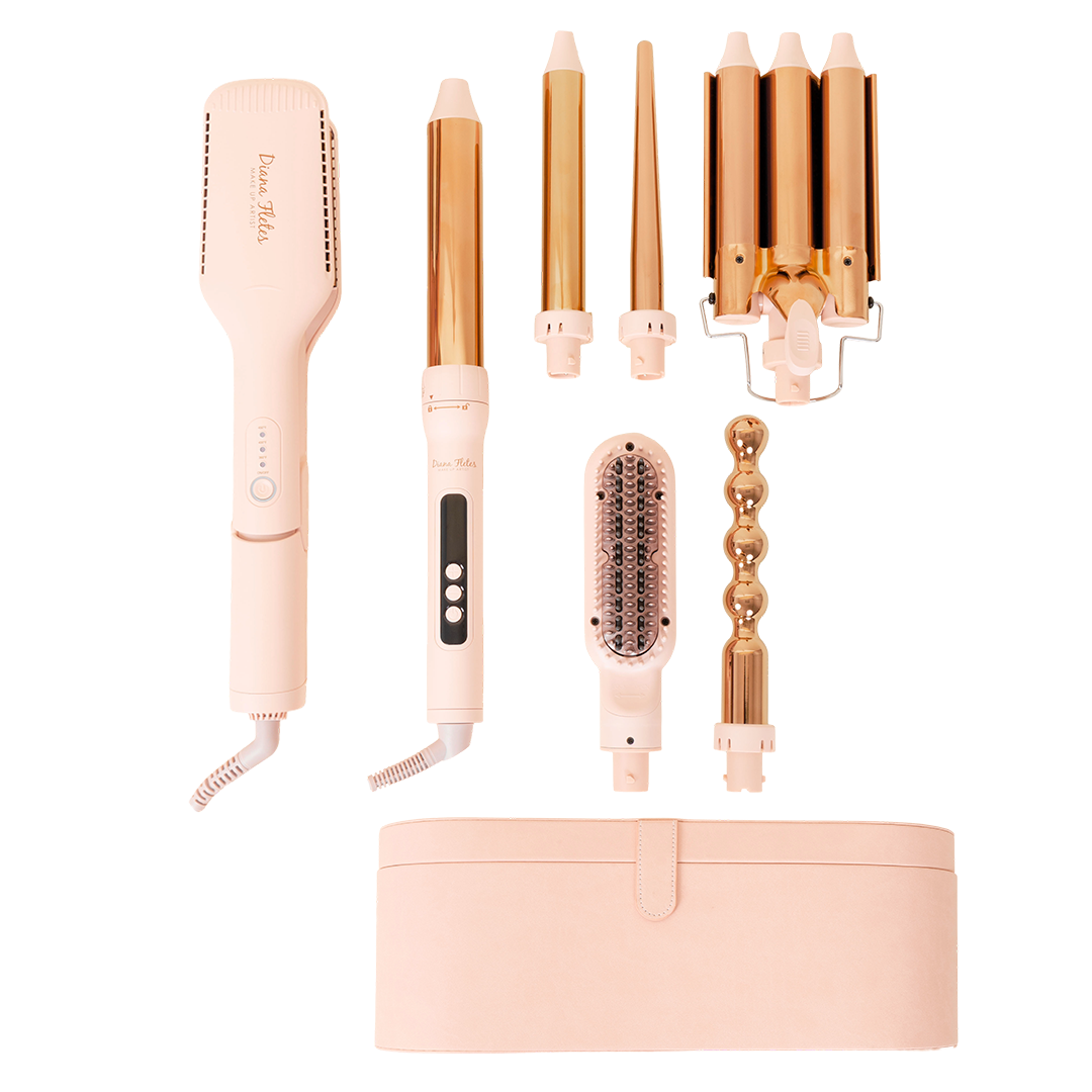 Ferro 6 en 1 + Plancha 2 en 1 Light Pink con Baúl (PREVENTA)
